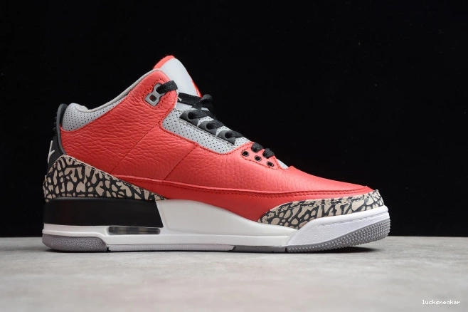 Rep LUCY Jordan Air 3 Cement Red CK5692-600 0801
